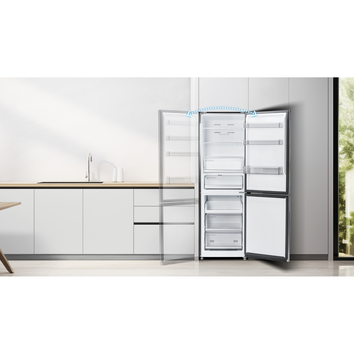 8720568111049 TCL RP409BIE0NE fritstående kølefryseskab Hvidevarer,Kølefryseskabe,Fritstående kølefryseskabe 2190015710 RP409BIE0NE