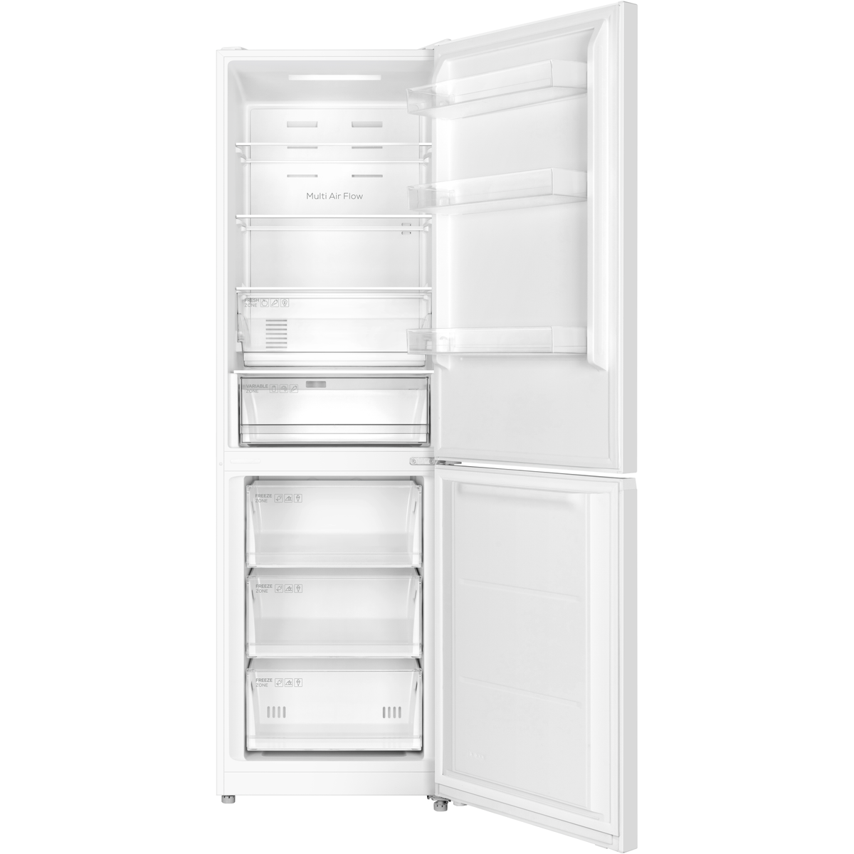 8720568115283 TCL RP406BWD0 fritstående kølefryseskab Hvidevarer,Kølefryseskabe,Fritstående kølefryseskabe 2190015714 RP406BWD0