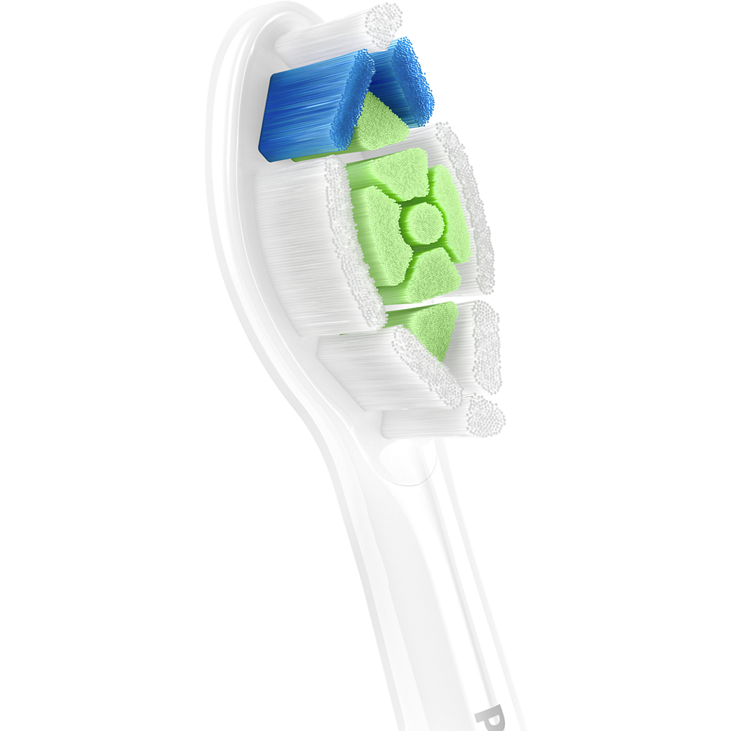 8720689036689 Philips Refil HX6066/87 4-pak børstehoved hvid Personlig pleje,Tandpleje,Tilbehør til tandpleje 2190016509 HX6066/87