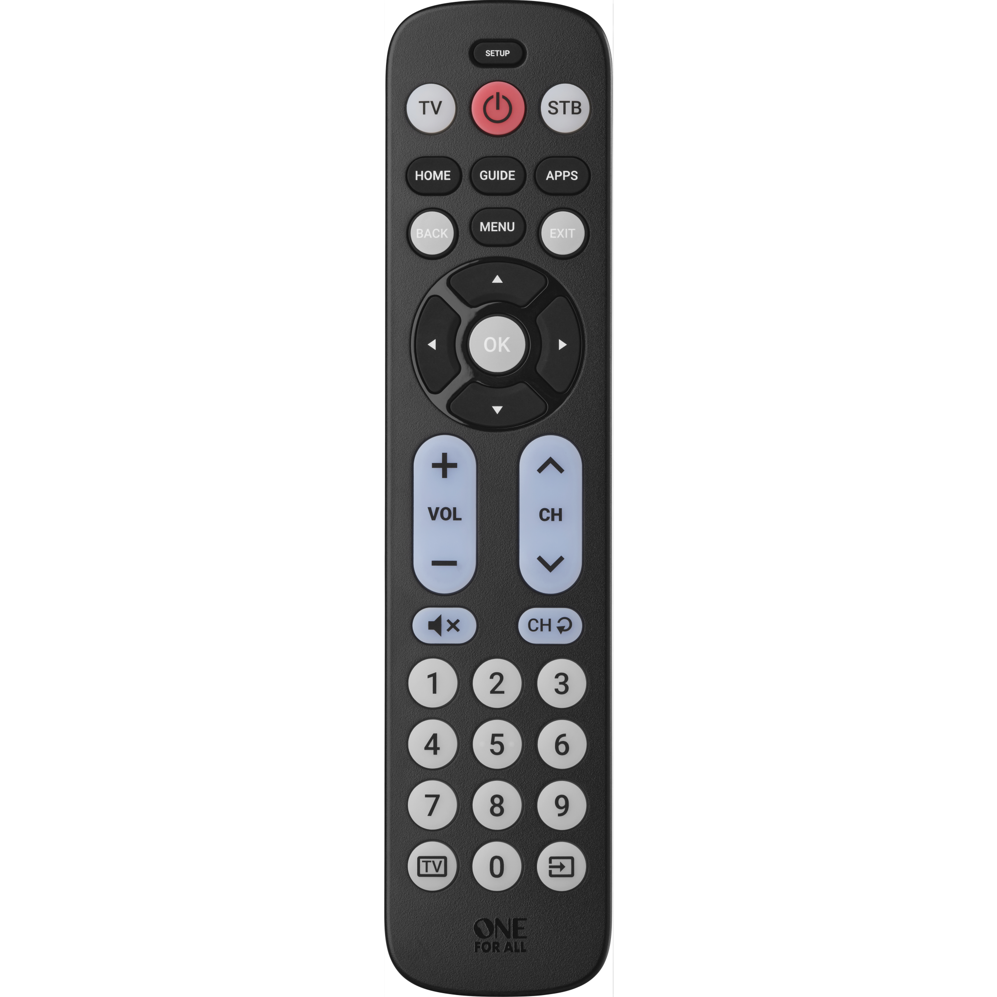 8726284072572 One For All URC6821 Senior 2-in-1 universal remote control TV & HIFI,TV,Fjernbetjeninger 74600011100 URC6821