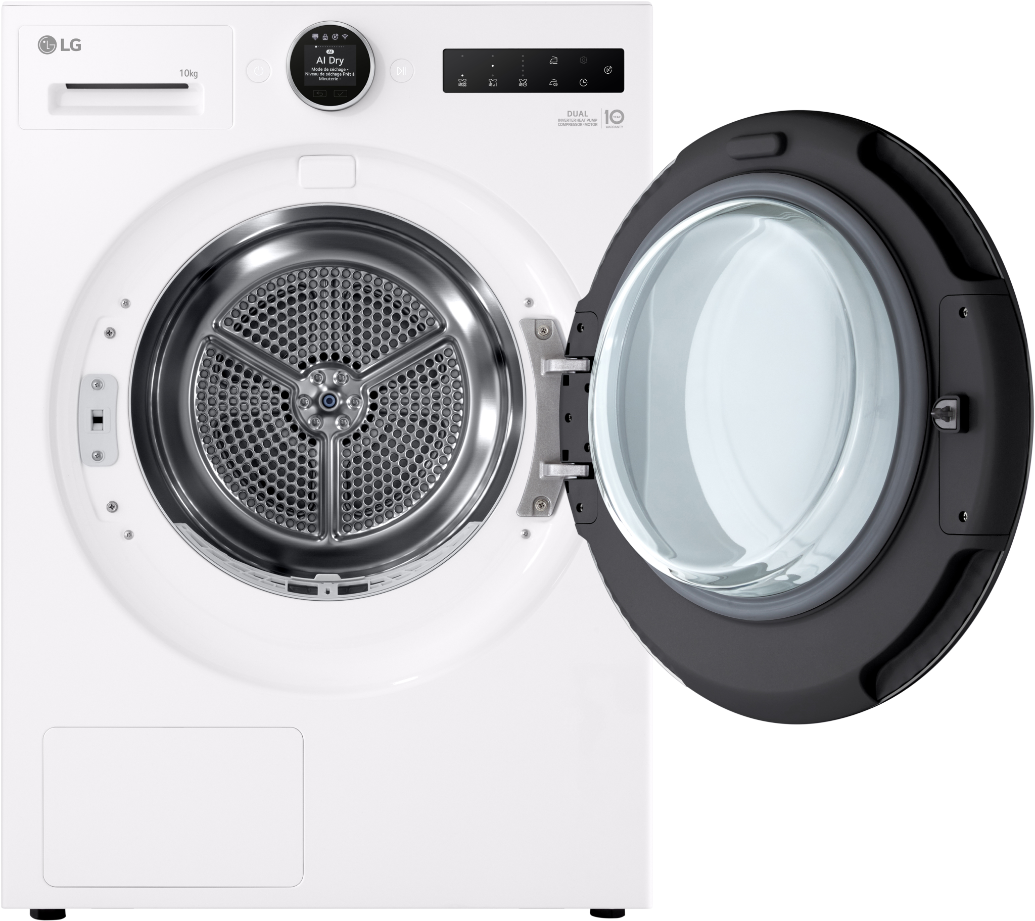 8806096144053 LG RHX7010TWS - Kondenstørretumbler m/varmepumpe Hvidevarer,Tørretumbler,Kondenstørretumblere 2190013195 RHX7010TWS