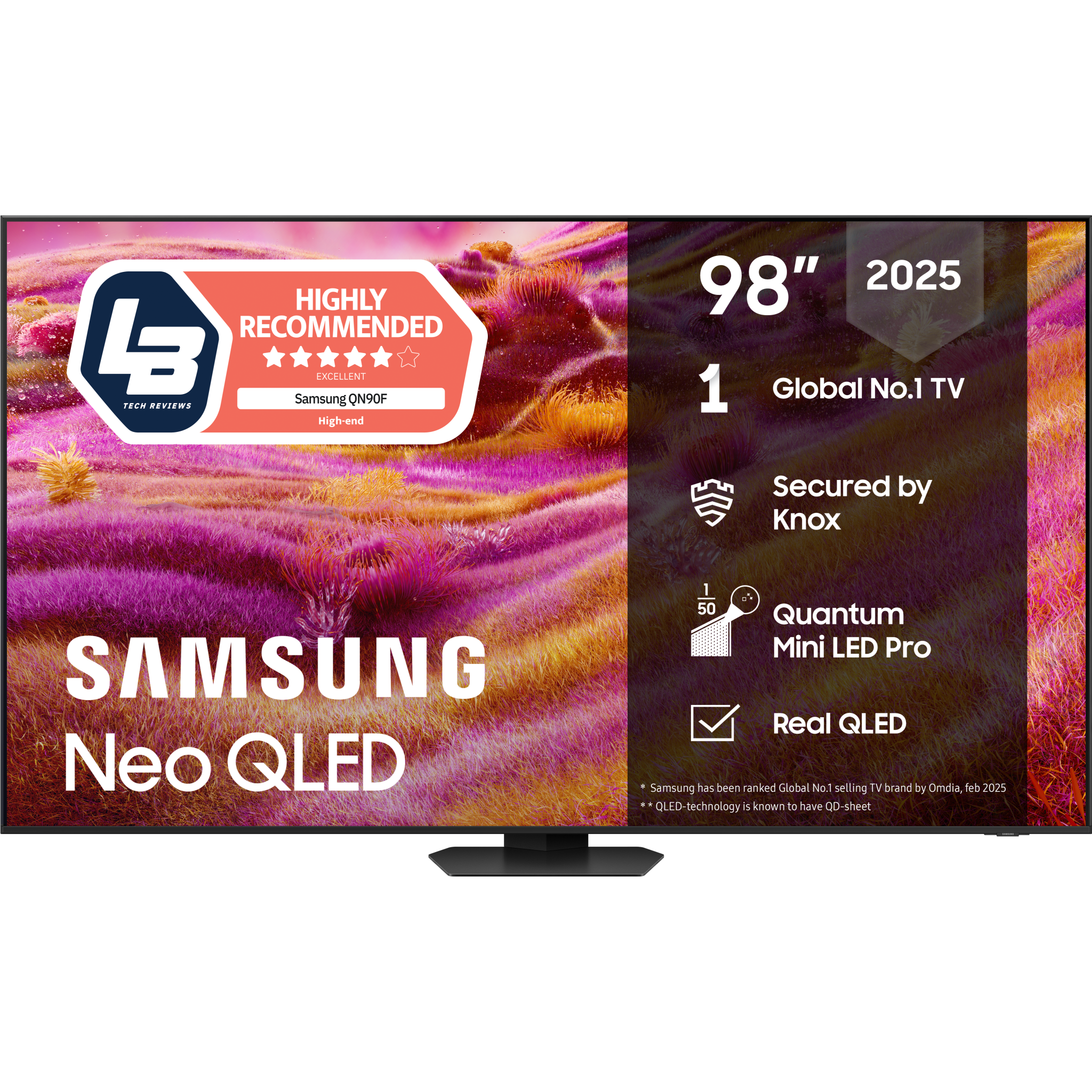 8806097064084 Samsung TQ98QN90FATXXC - Neo QLED 4K Vivion AI Smart TV TV & HIFI,TV,TV 2190012795 TQ98QN90FATXXC