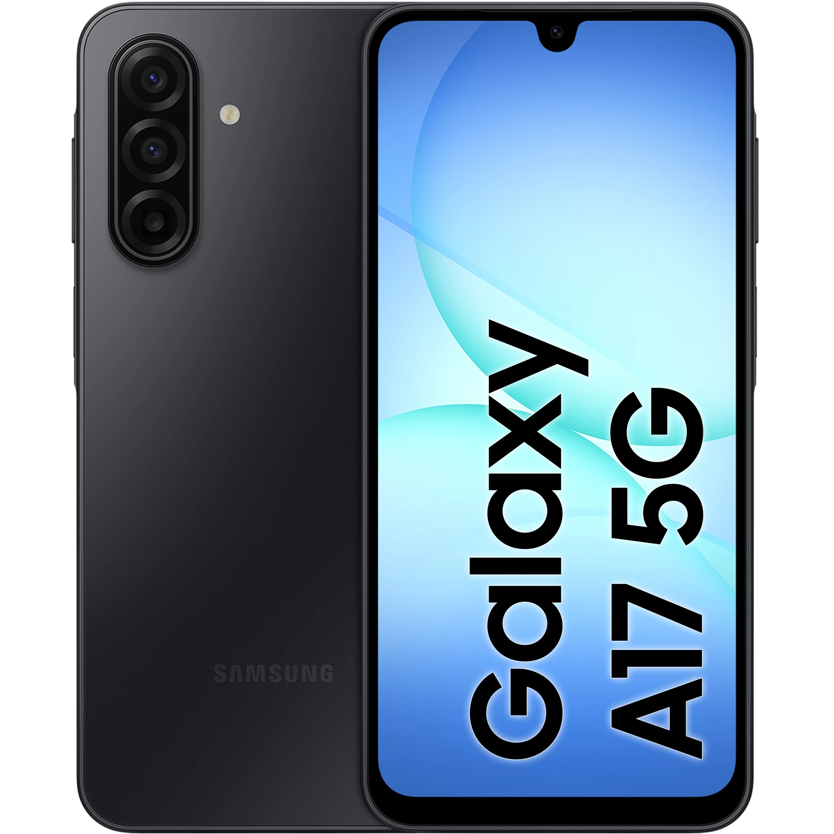 8806097643135 Samsung Galaxy A17 5G 256GB/8GB - Black - Mobiltelefon Telefon & GPS,Mobiltelefoner,Mobiltelefoner 16800029620 SM-A176BZKDEU