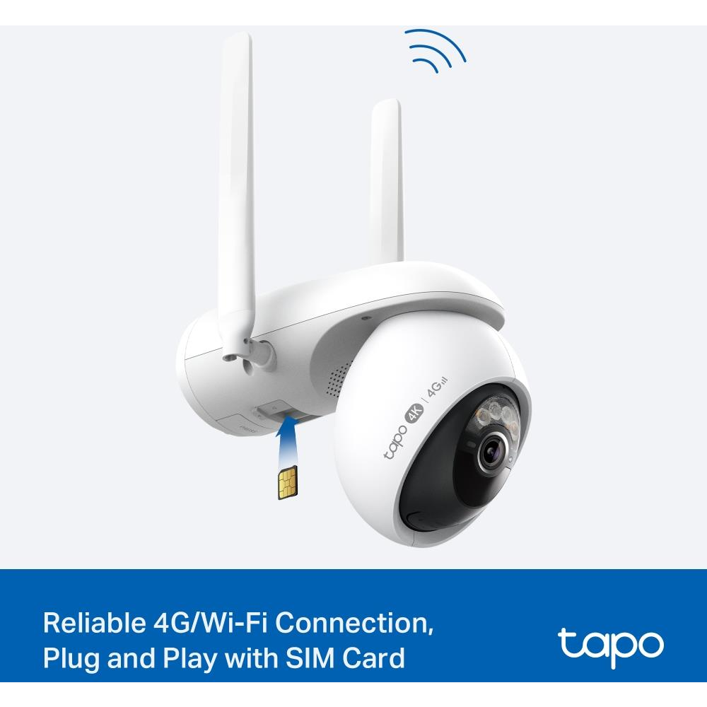 8885020624212 TP-Link Tapo C665G Kit WiFi/4G overvågningskamera m.solpanel Hus & Have,Smart Home,Alarm & overvågning 2190016137 C665G