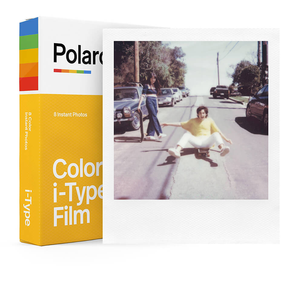 9120096770630 Polaroid Farvefilm i-Type Hvid Ramme 1-pak Foto,Tilbehør kameraer,Tilbehør kameraer 15000003600 