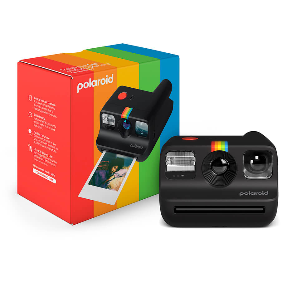 9120096774355 Polaroid Kamera Go Gen. 2, sort - Instantkamera, opladbar Foto,Analog kameraer,Analog kameraer 15000003720 
