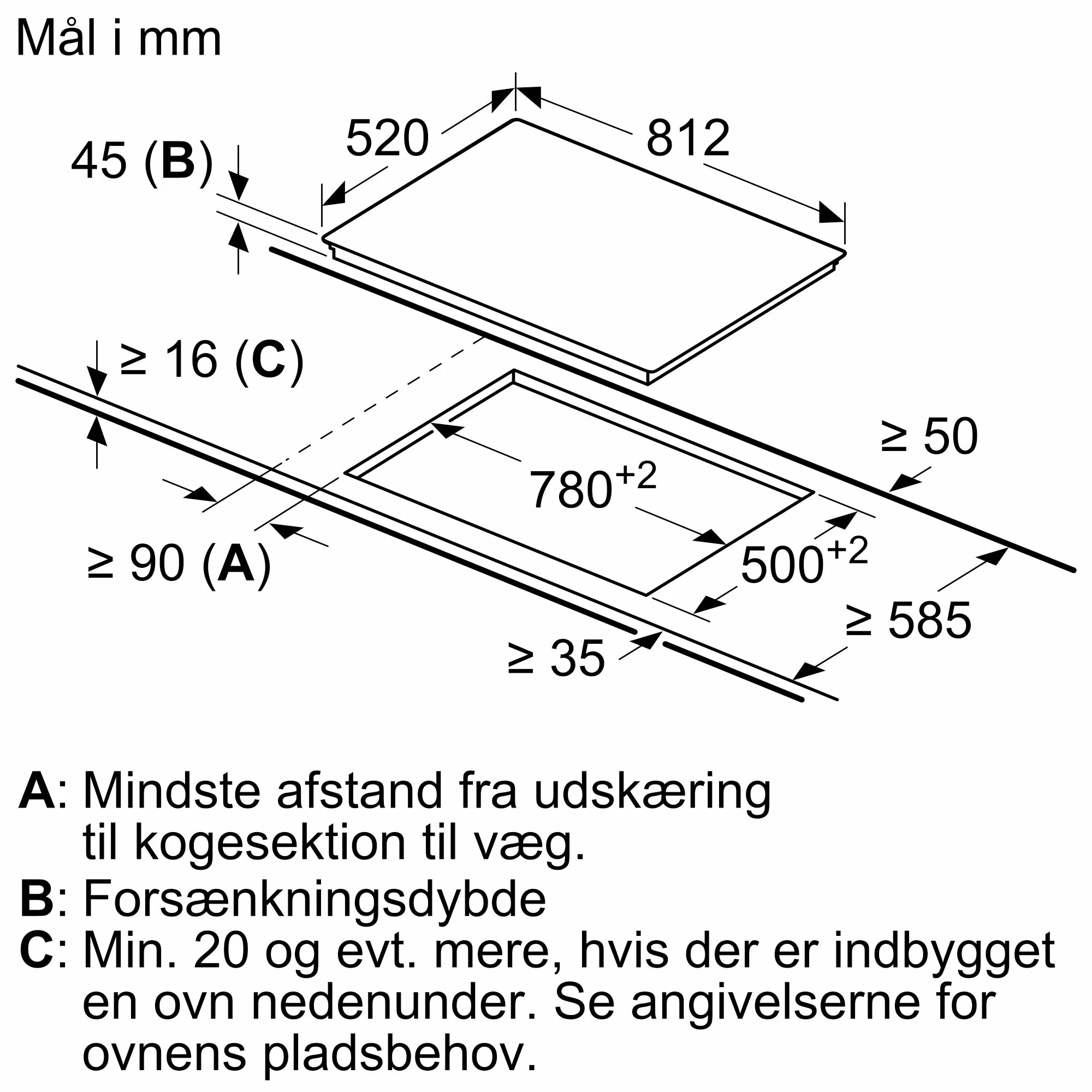 Siemens ET875FCP1D -  Glaskeramiske kogeplade